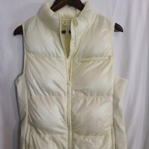 Fabletics Light Cream Puffer Vest